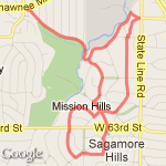 mission hills 1 route map