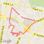 southwest to skillman route map