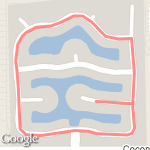 Around Circle route map