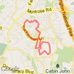 5 mile loop route map