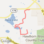 East millennium to hawley route map