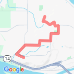 kims -up and over route map