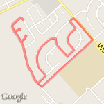 JCSisters 3 miles route map