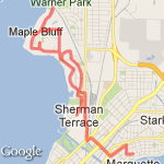 Oops! To Norahs route map