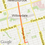 4 Km - Norton - Cummer route map