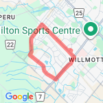 Home Route option 2 route map