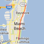 South Beach on up route map