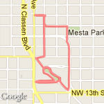 Week 4 spring 2012 route map