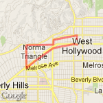 4 mile, includes Doheny route map