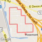 Small Loop route map