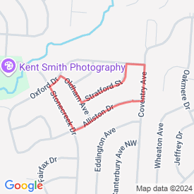Run My Route - Running Map Stratford-Oldham-Stonecreek