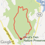 Inside Out Loop 10 Mile Weekend Run route map