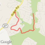 Arena to Sweepstakes on the Path  route map