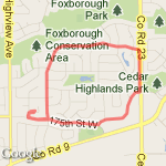 hayes kwik n back route map