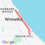 Tower Via Sheridan route map