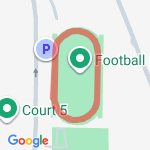 Half Mile Warm Up route map