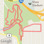 BRADLEY/UPLANDS route map