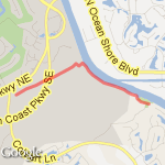 Linear Park route map