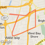 6 mile loop route map