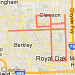 Real 20 miler route map