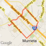 JCSisters 6+ miles route map