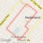 2 mile run route map