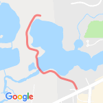 GM Rd to Hubble Pond nw corner route map