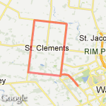 33 km loop route map