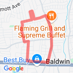 Route #3 Revised route map