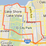 Judgement Night Run route map