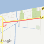 Teller to brigden trail run route map