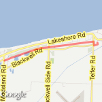 Teller to modeland 8km route map