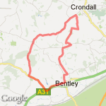 Home 9.3 miles route map