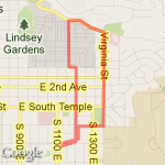 11th ave-Virginia route map