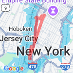 April 6th Run Walk route map