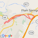 Nov 4, 2012 1/2 route map