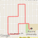 WELLNESS WALKING route map