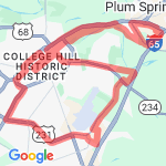 Nov 4, 2012 full route map