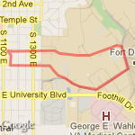 u of u  short loop route map