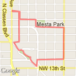 week 5 c25k route map