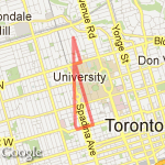 kensington run route map