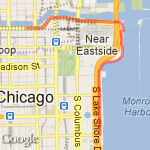 Chicgo Renaissance route map