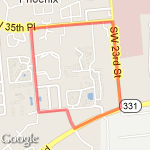 Route 9 Circuit route map