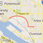 U of P Loop route map