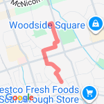 Henry Kelsey route map