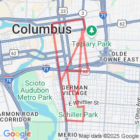Run My Route - Running Map Normal route