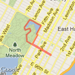 102 around Meerkat, entering at 102/5 route map