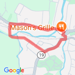 Pacey's Walk route map