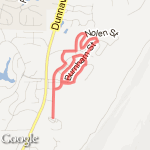 Build A Library 5K route map