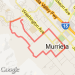 JCSisters 7 miles route map